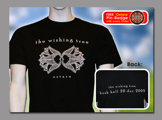 WISHING TREE 'OSTARA' T-SHIRT (EXTRA LARGE)